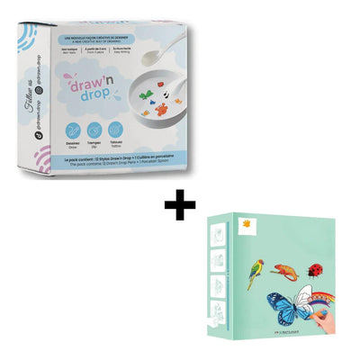 1 Draw'n Drop + 1 Carte d'apprentissage - Drawndrop