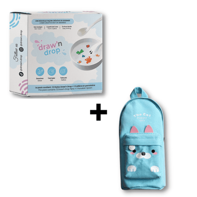 1 Draw'n Drop + Trousse en forme de sac - Drawndrop