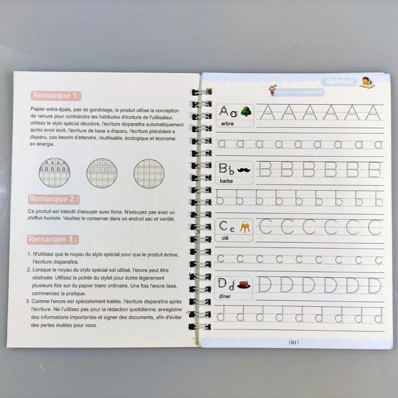 Cahier d'écriture - Apprendre à tracer les lettres et les chiffres: CP 3-5  ans - Mon Cahier d'écriture - apprendre a écrire - apprendre l'alphabet 