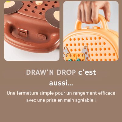 Coffret bricolage pour enfant Montessori avec visseuse - Draw'n Drop - Drawndrop