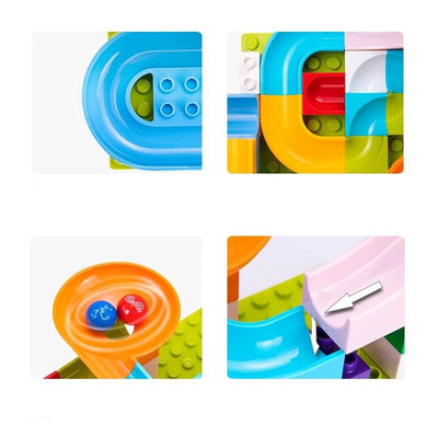 Blocs de construction Montessori avec billes - Draw'n Drop